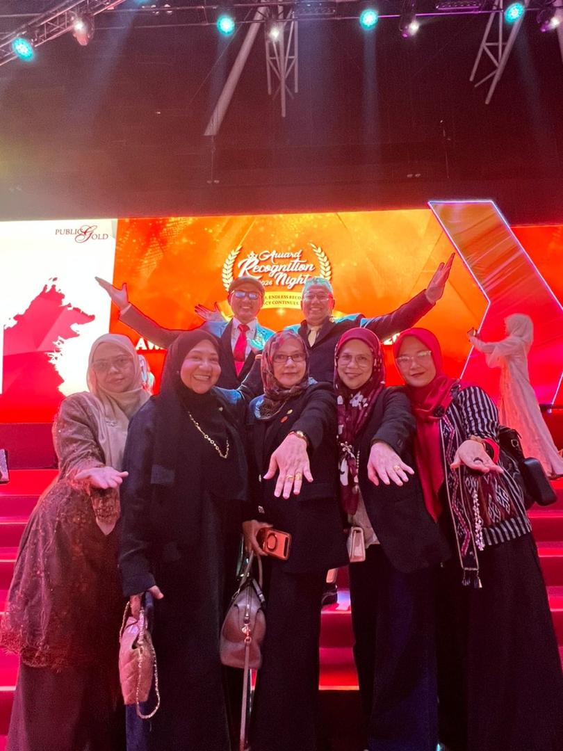Aktiviti Kak Jue di acara Public Gold